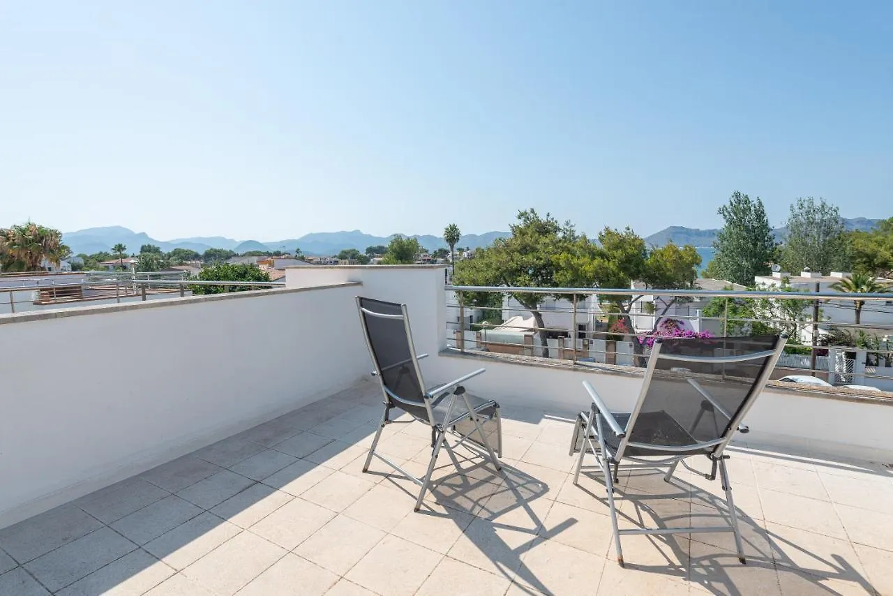 Villa Violeta For 8 With Swimming Pool And Beach Views Alcudia  Spanien